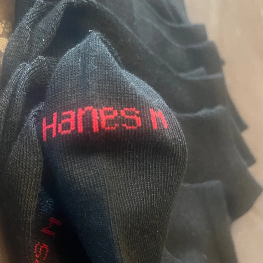 Hanes Kids' Socks in Black, Gray, ankle/crew size Medium bundle! - Picture 2 of 7